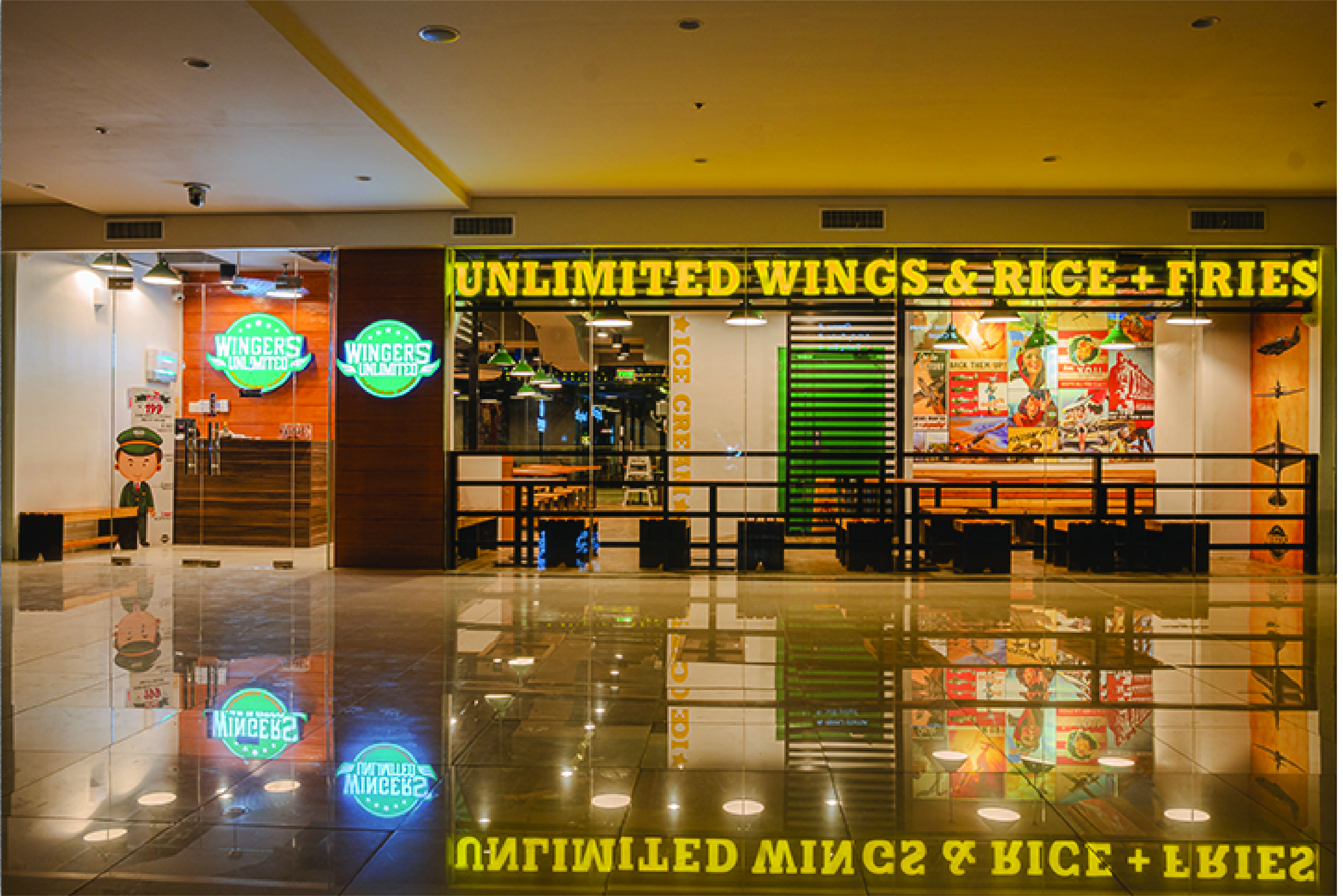 Wingers Unlimited Central Bloc